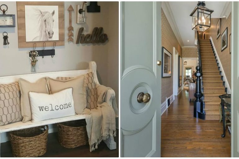 Idei de amenajare pentru holul de la intrare