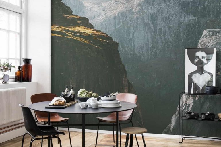 Cele mai frumoase modele de tapet pentru un design scandinav
