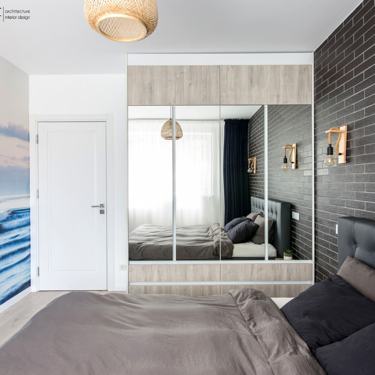 Fototapet personalizat Sea Sunrise, de la Rebel Walls | XT Deco, Fototapet living, Fototapet 