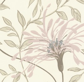 Tapet Fairhaven, Pink Luxury Floral, 1838 Wallcoverings, 5.3mp / rola