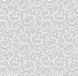 Tapet Brodsworth, Grey Luxury Patterned, 1838 Wallcoverings, 5.3mp / rola