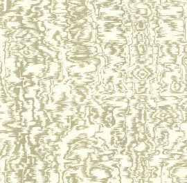 Tapet Avington, Soft Gold Luxury Moire, 1838 Wallcoverings, 5.3mp / rola