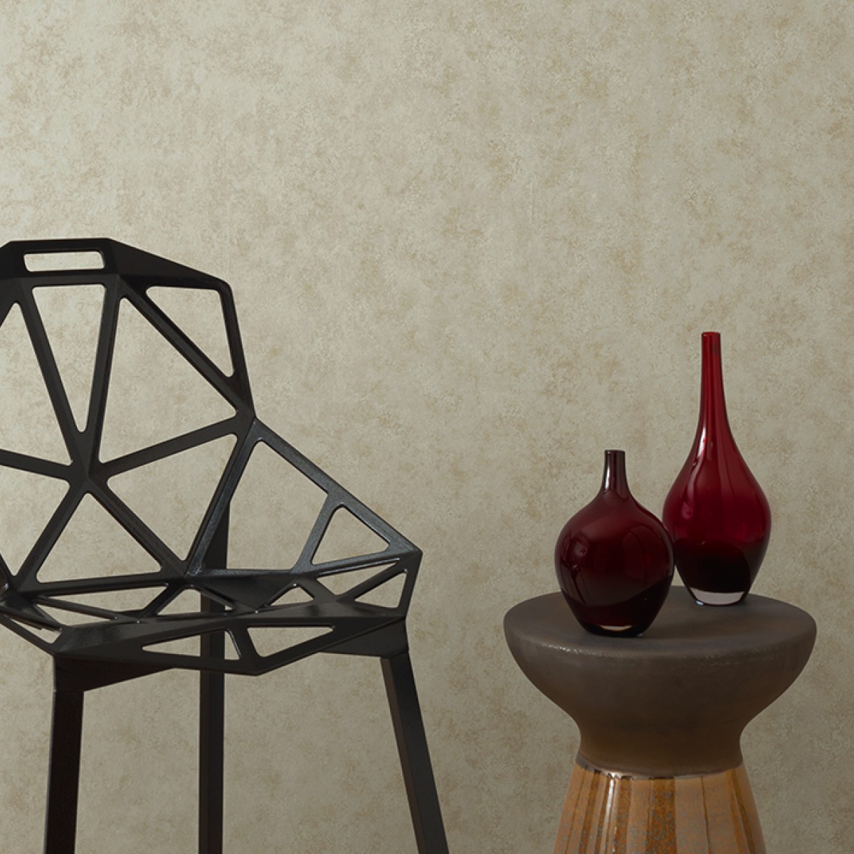 Tapet Fenton, Taupe Neutral Luxury Plain, 1838 Wallcoverings, 5.3mp / rola, Tapet living