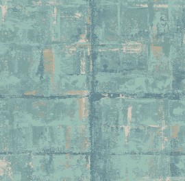 Tapet Patina, Seafoam Green Luxury Textured, 1838 Wallcoverings, 5.3mp / rola