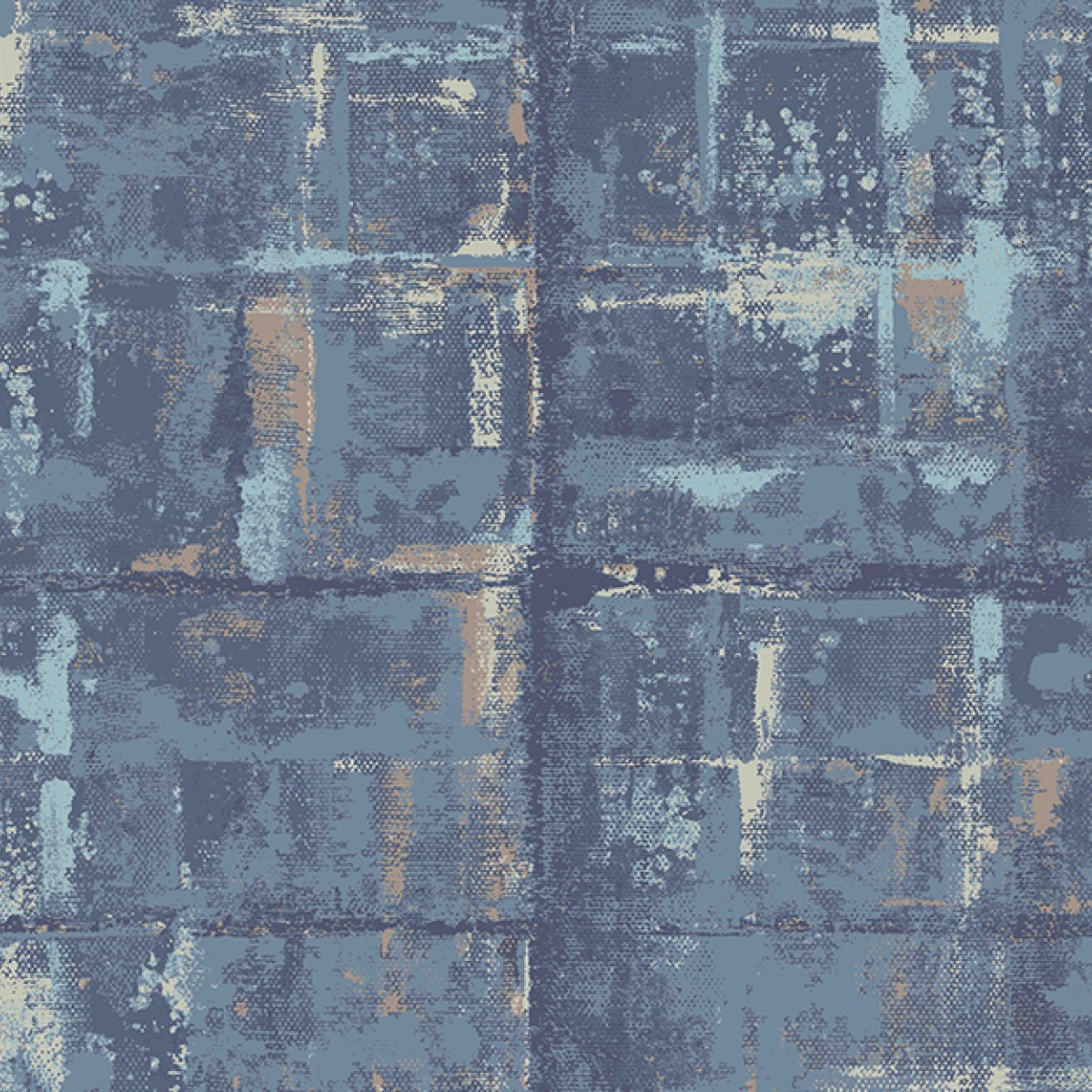 Tapet Patina, Lagoon Blue Luxury Textured, 1838 Wallcoverings, 5.3mp / rola, Tapet living 