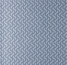 Tapet Rattan, Blue Dusk Silver Luxury Geometric, 1838 Wallcoverings, 5.3mp / rola