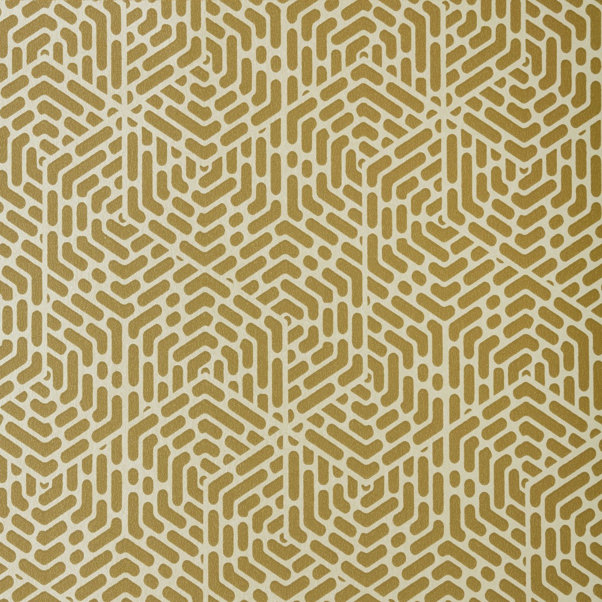Tapet Willow, Honey Yellow Luxury Geometric, 1838 Wallcoverings, 5.3mp / rola, Tapet living 