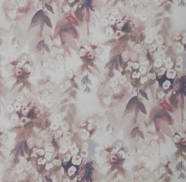Tapet Cascade, Warm Sand Pink Luxury Floral, 1838 Wallcoverings, 5.3mp / rola