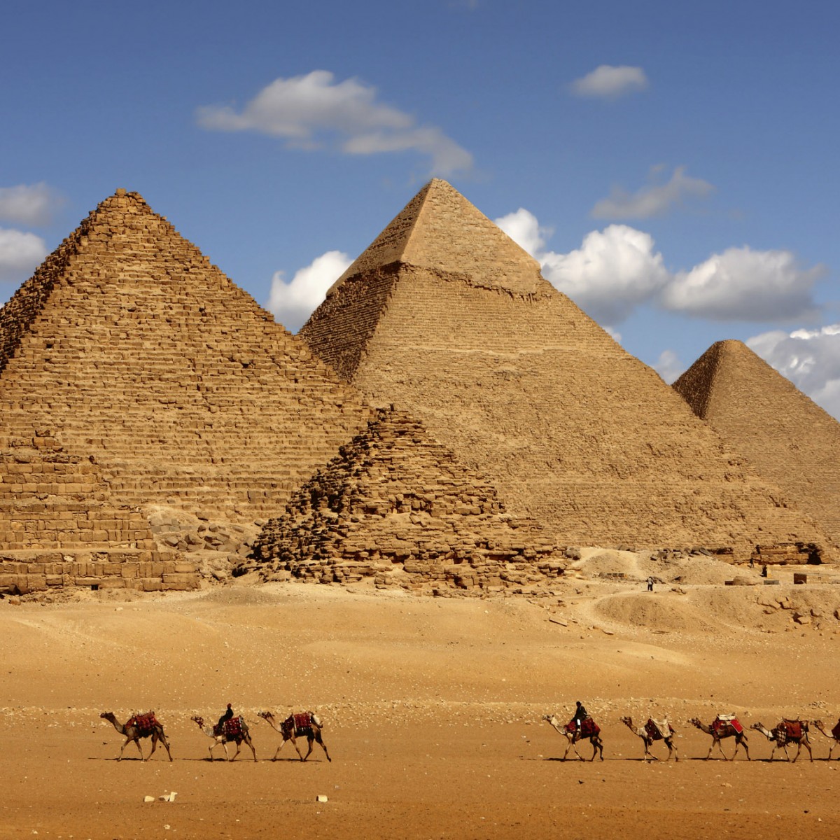 Foto tapet 3D Egypt Pyramids, Dimex, 5 fâșii, 375 x 250cm