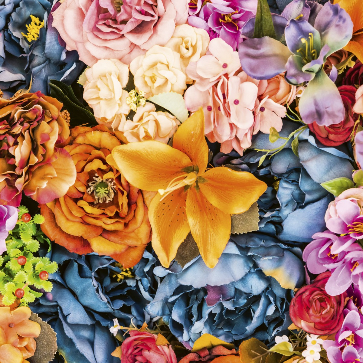 Foto tapet 3D Vintage Flowers, Dimex, 5 fâșii, 375 x 250cm