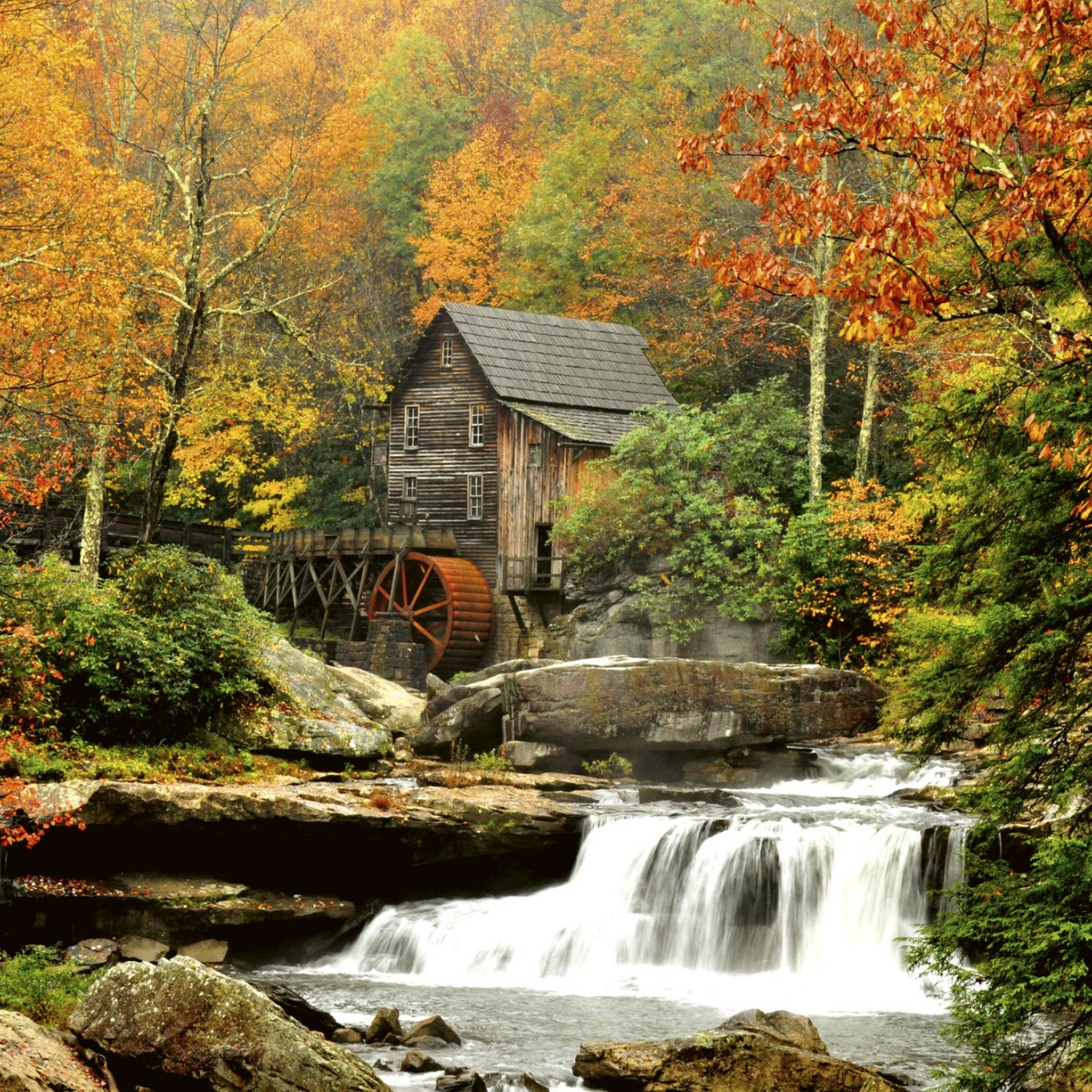 Foto tapet 3D Grist Mill, Dimex, 5 fâșii, 375 x 250cm