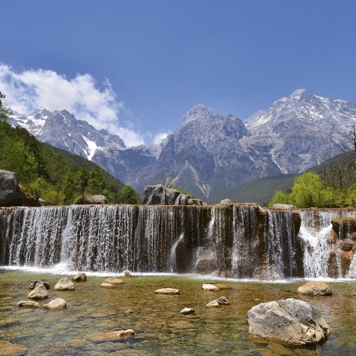 Foto tapet 3D Alps, Dimex, 5 fâșii, 375 x 250cm
