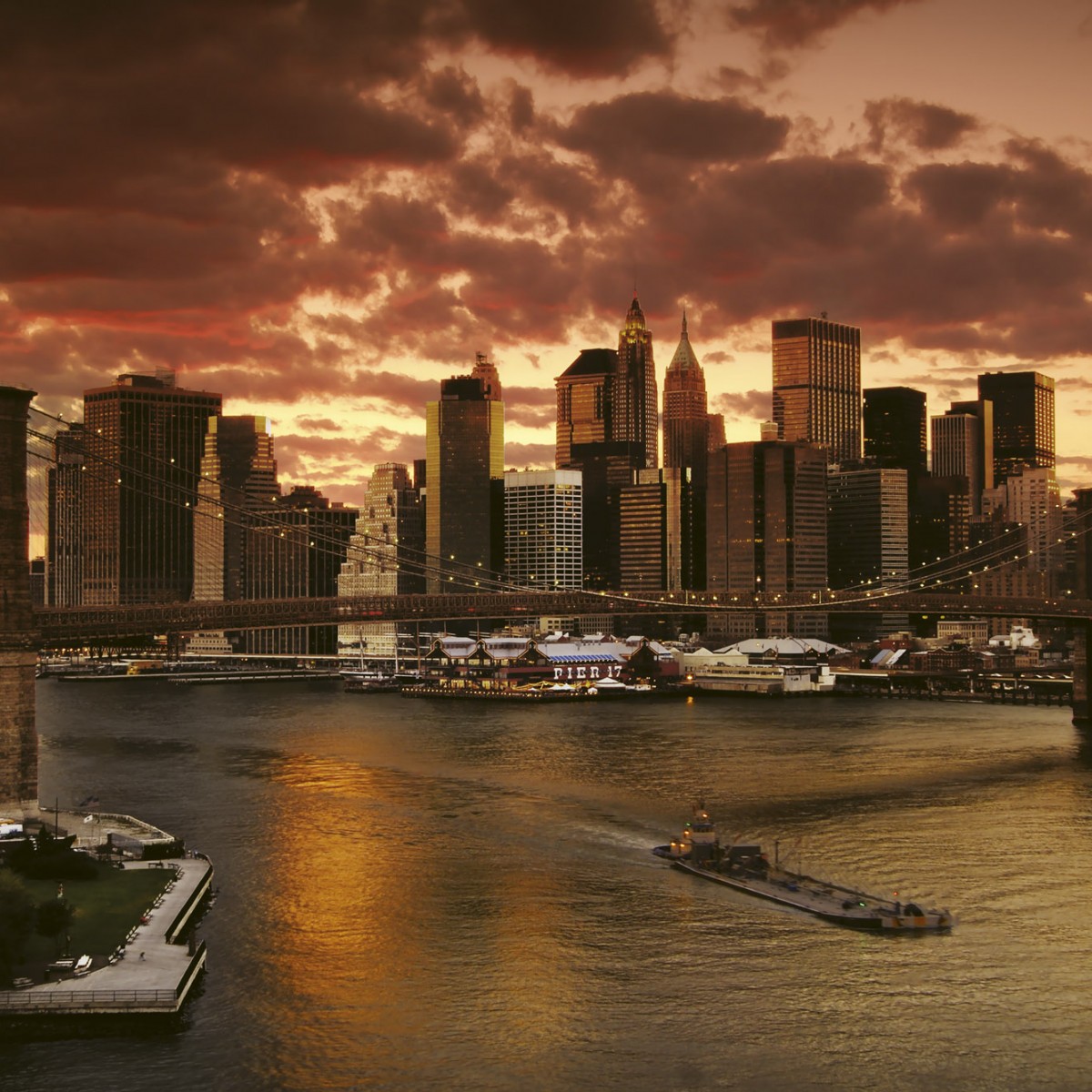 Foto tapet 3D New York, Dimex, 5 fâșii, 375 x 250cm