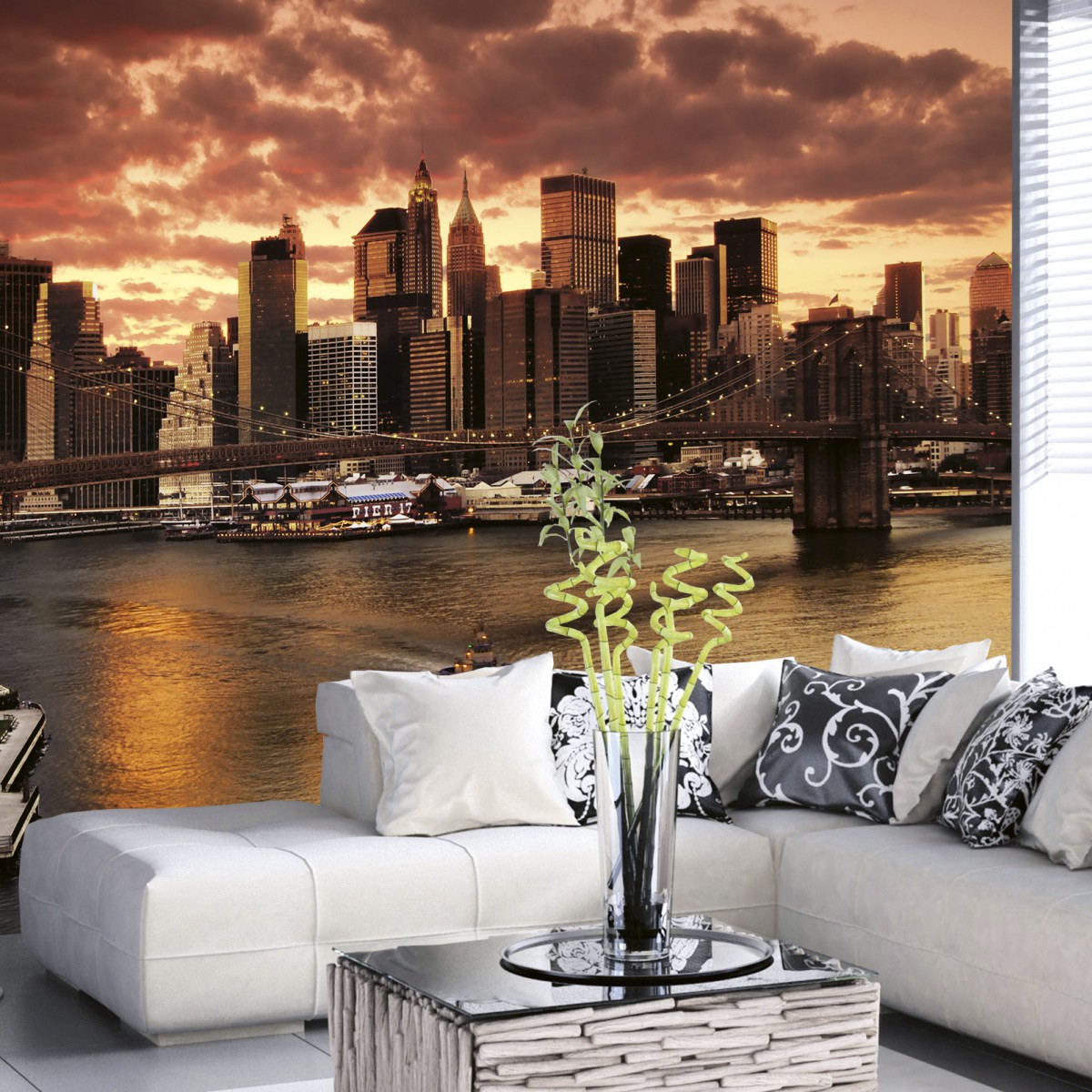 Foto tapet 3D New York, Dimex, 5 fâșii, 375 x 250cm