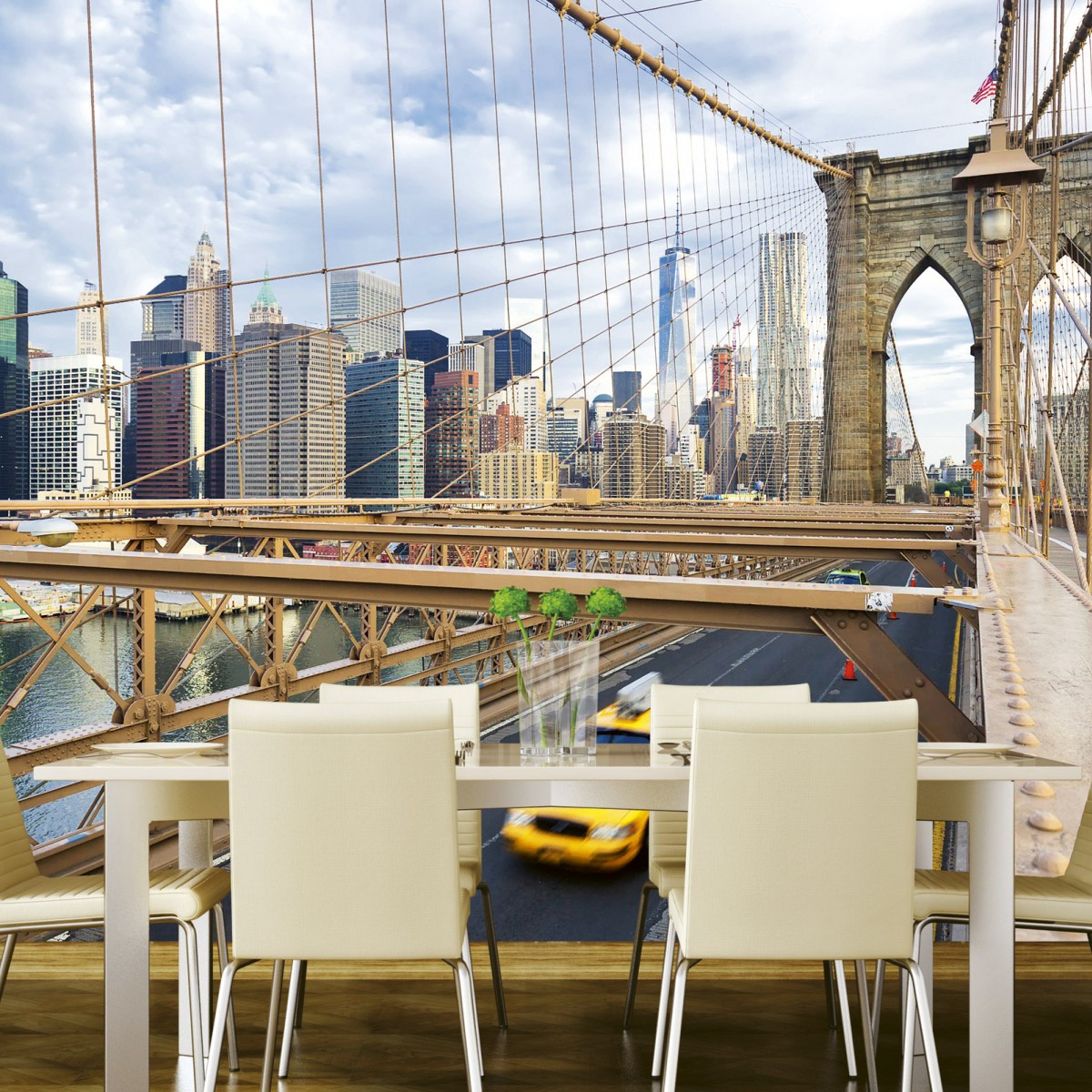 Foto tapet 3D New York City, Dimex, 5 fâșii, 375 x 250cm