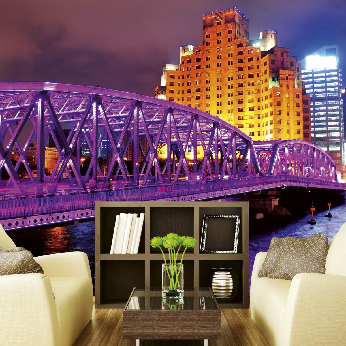 Foto tapet 3D Shanghai, Dimex, 5 fâșii, 375 x 250cm