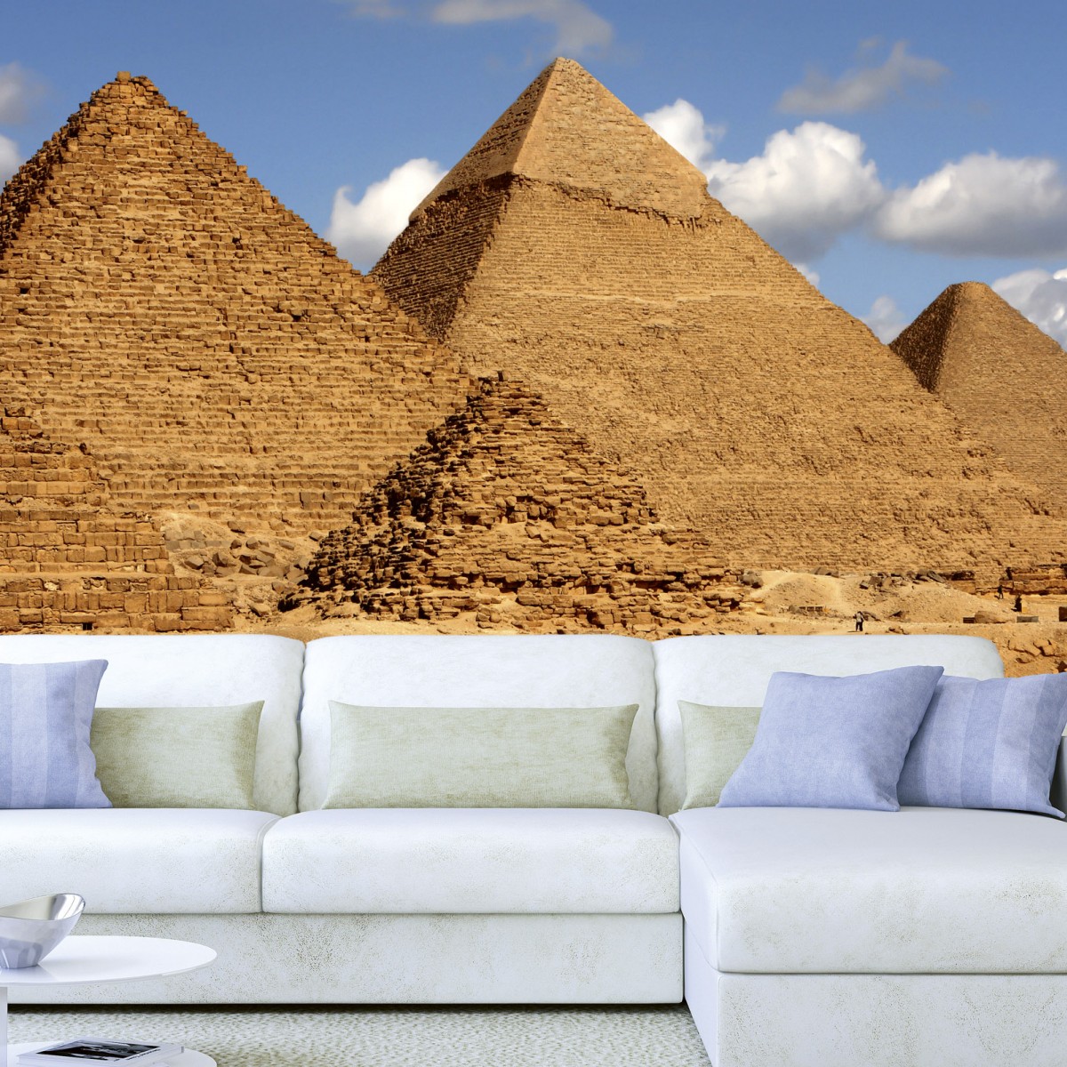 Foto tapet 3D Egypt Pyramids, Dimex, 5 fâșii, 375 x 250cm