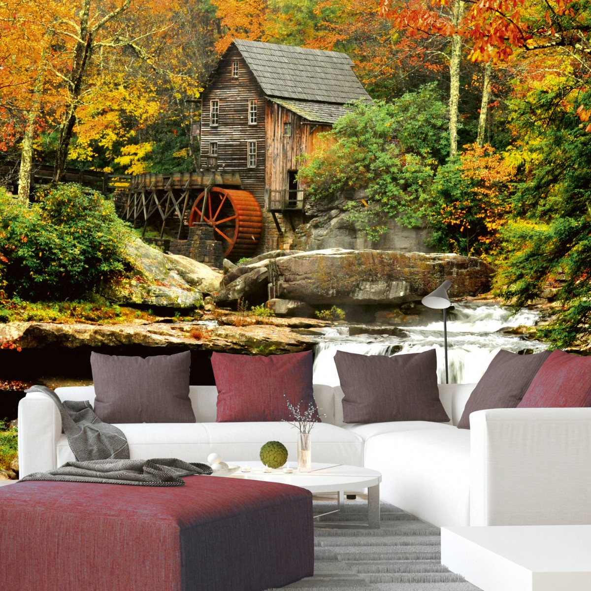 Foto tapet 3D Grist Mill, Dimex, 5 fâșii, 375 x 250cm
