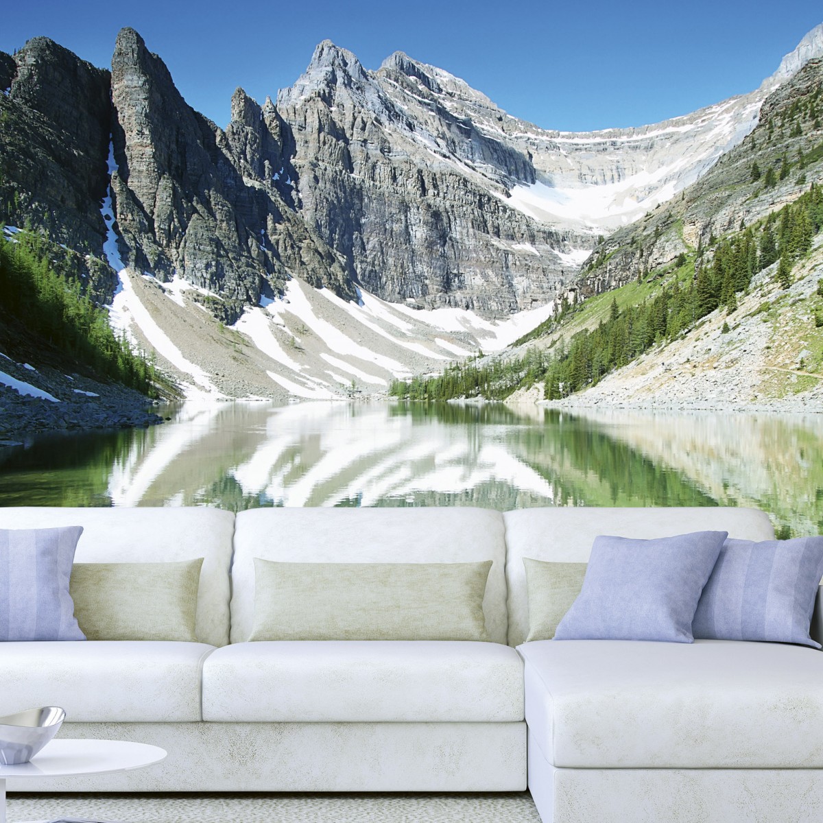 Foto tapet 3D Lake Agnes, Dimex, 5 fâșii, 375 x 250cm