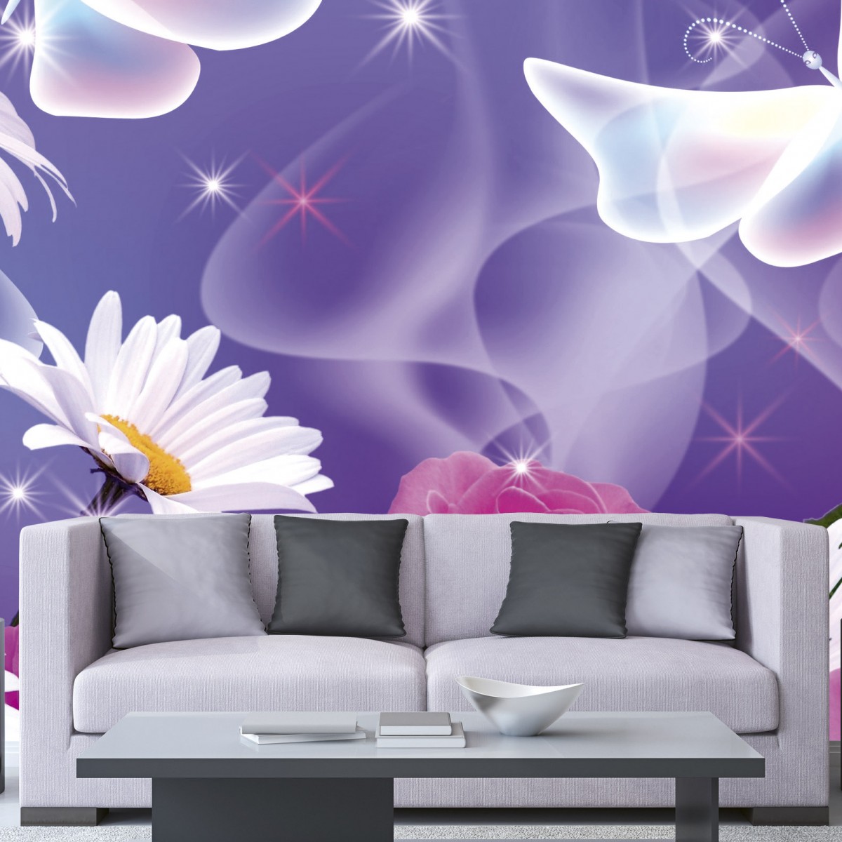 Foto tapet 3D Butterfly, Dimex, 5 fâșii, 375 x 250cm