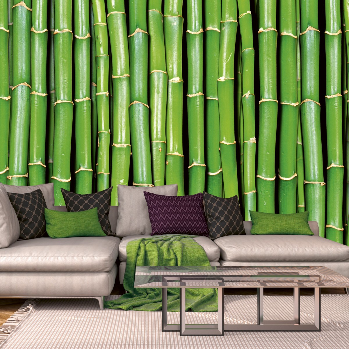 Foto tapet 3D Bamboo, Dimex, 5 fâșii, 375 x 250cm