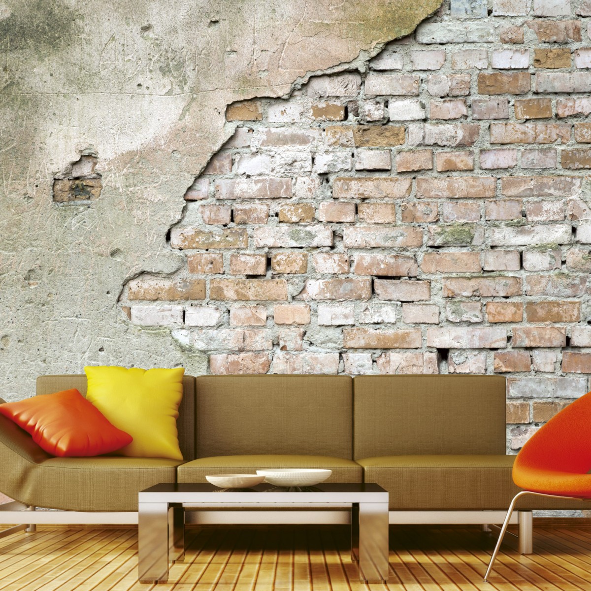 Foto tapet 3D Grunge Wall, Dimex, 5 fâșii, 375 x 250cm