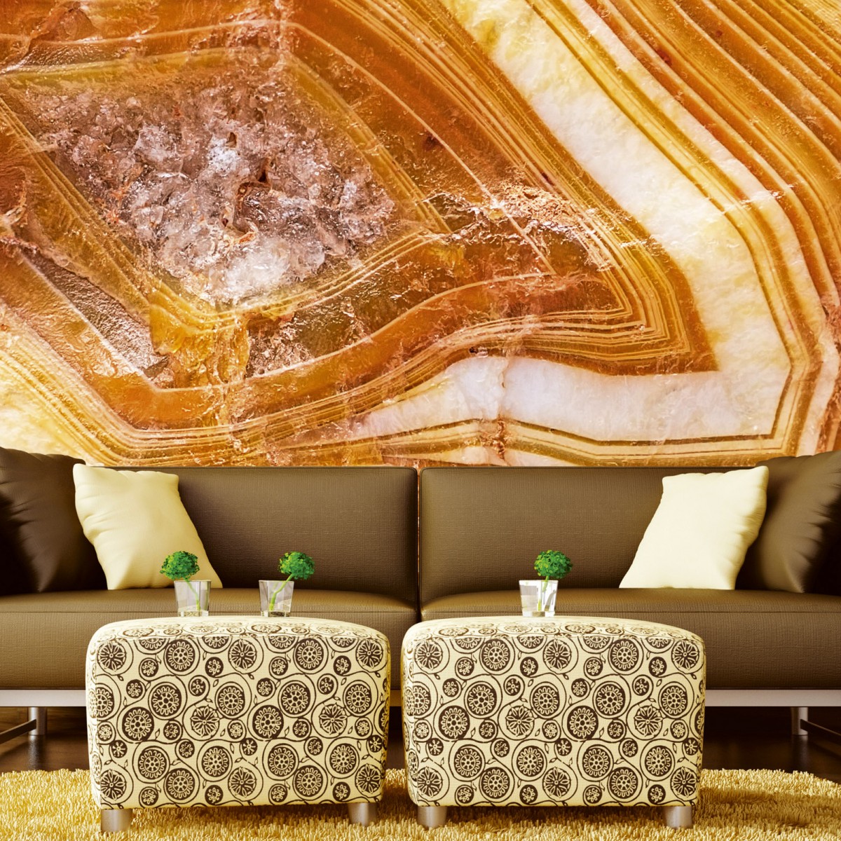 Foto tapet 3D Agate, Dimex, 5 fâșii, 375 x 250cm