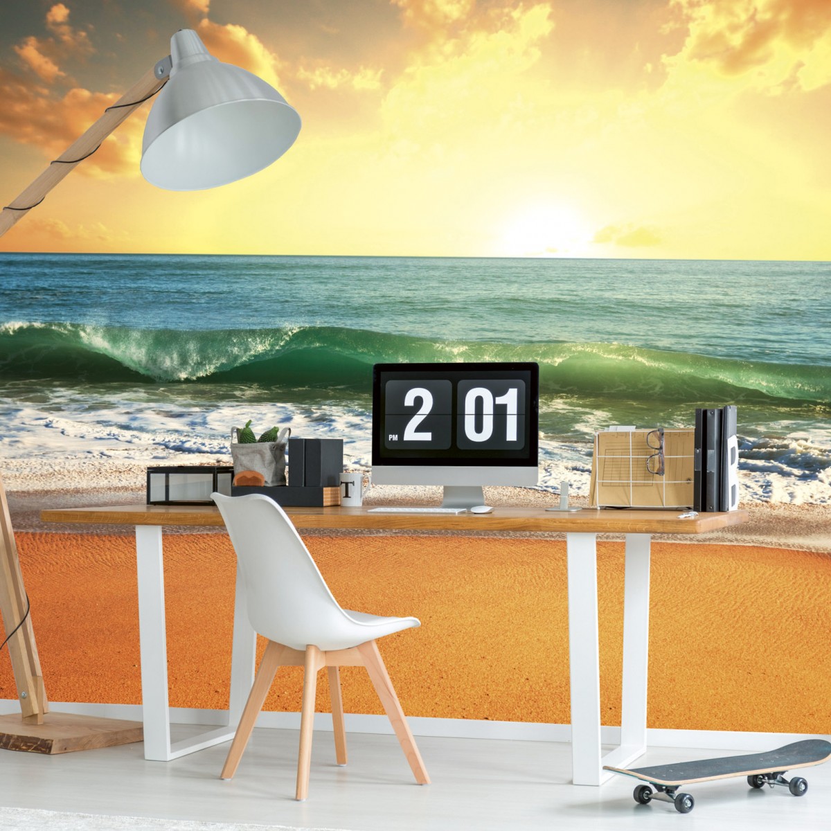 Foto tapet 3D Sea Sunset, Dimex, 5 fâșii, 375 x 250cm