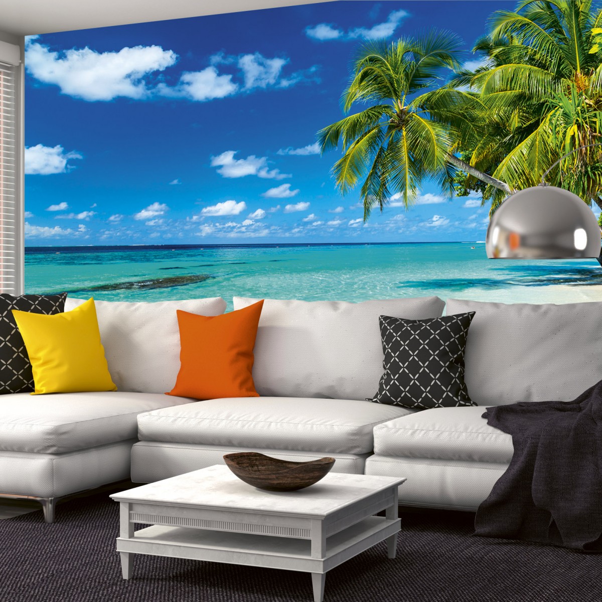 Foto tapet 3D Paradise Beach, Dimex, 5 fâșii, 375 x 250cm