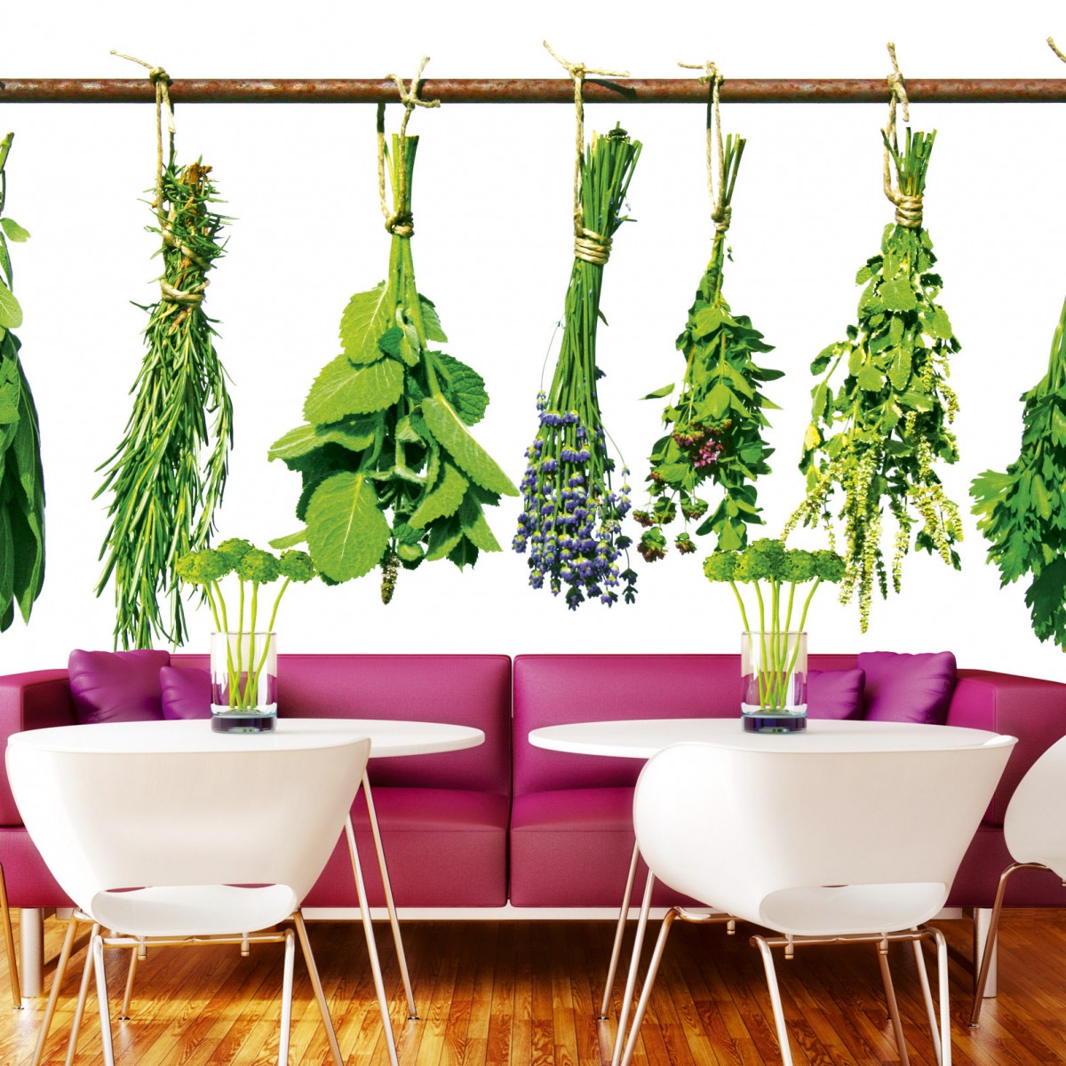 Foto tapet 3D Herbs, Dimex, 5 fâșii, 375 x 250cm