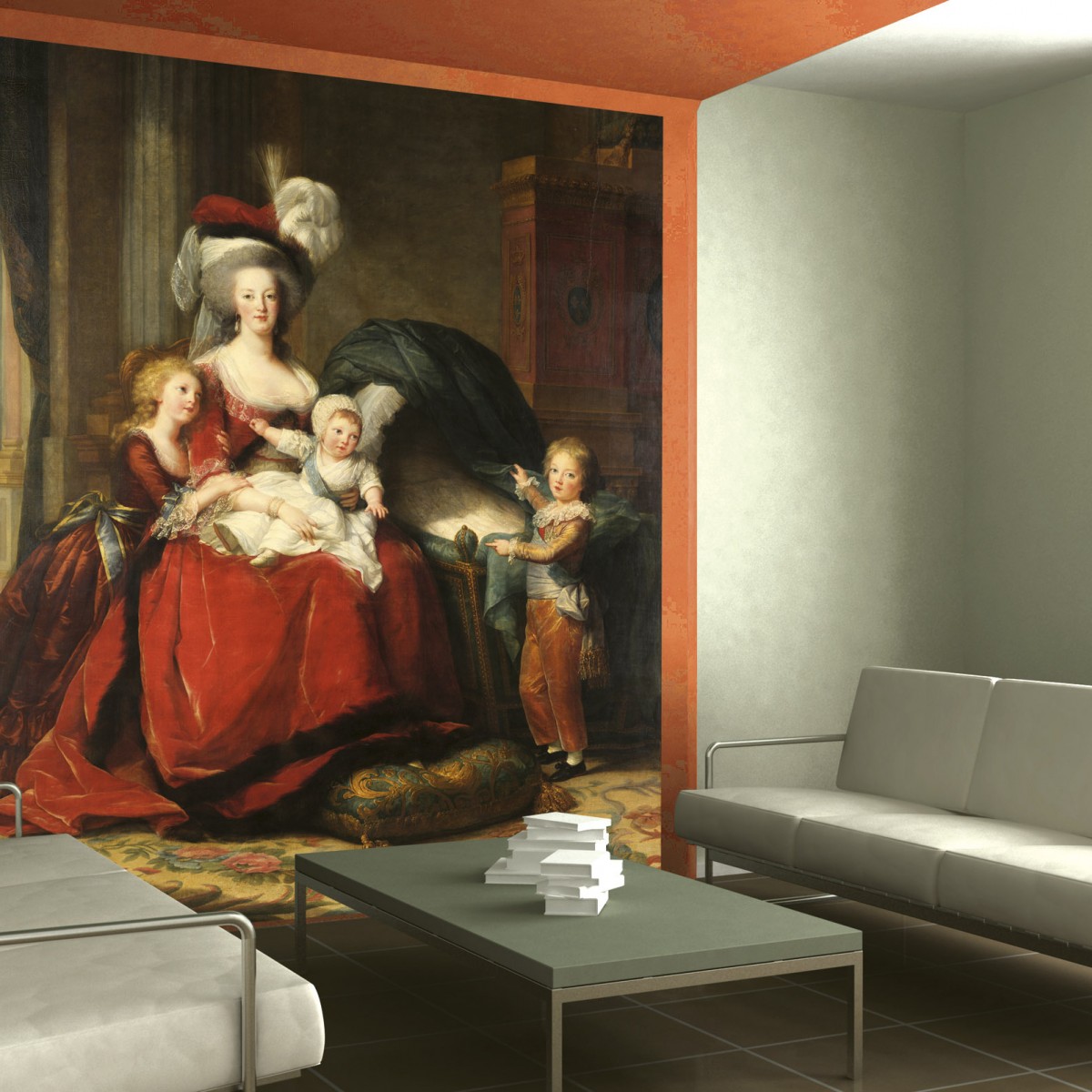 Foto tapet 3D Maria Antoinette, Dimex, fâșii, 225 x 250cm