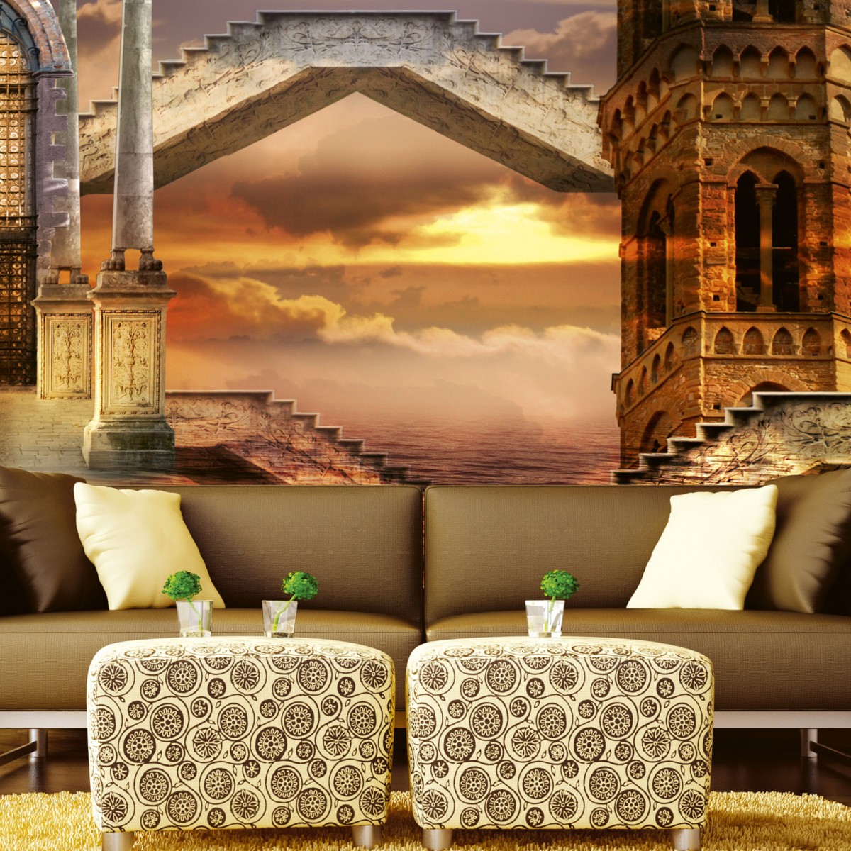 Foto tapet 3D Ethereal Tower, Dimex, 5 fâșii, 375 x 250cm