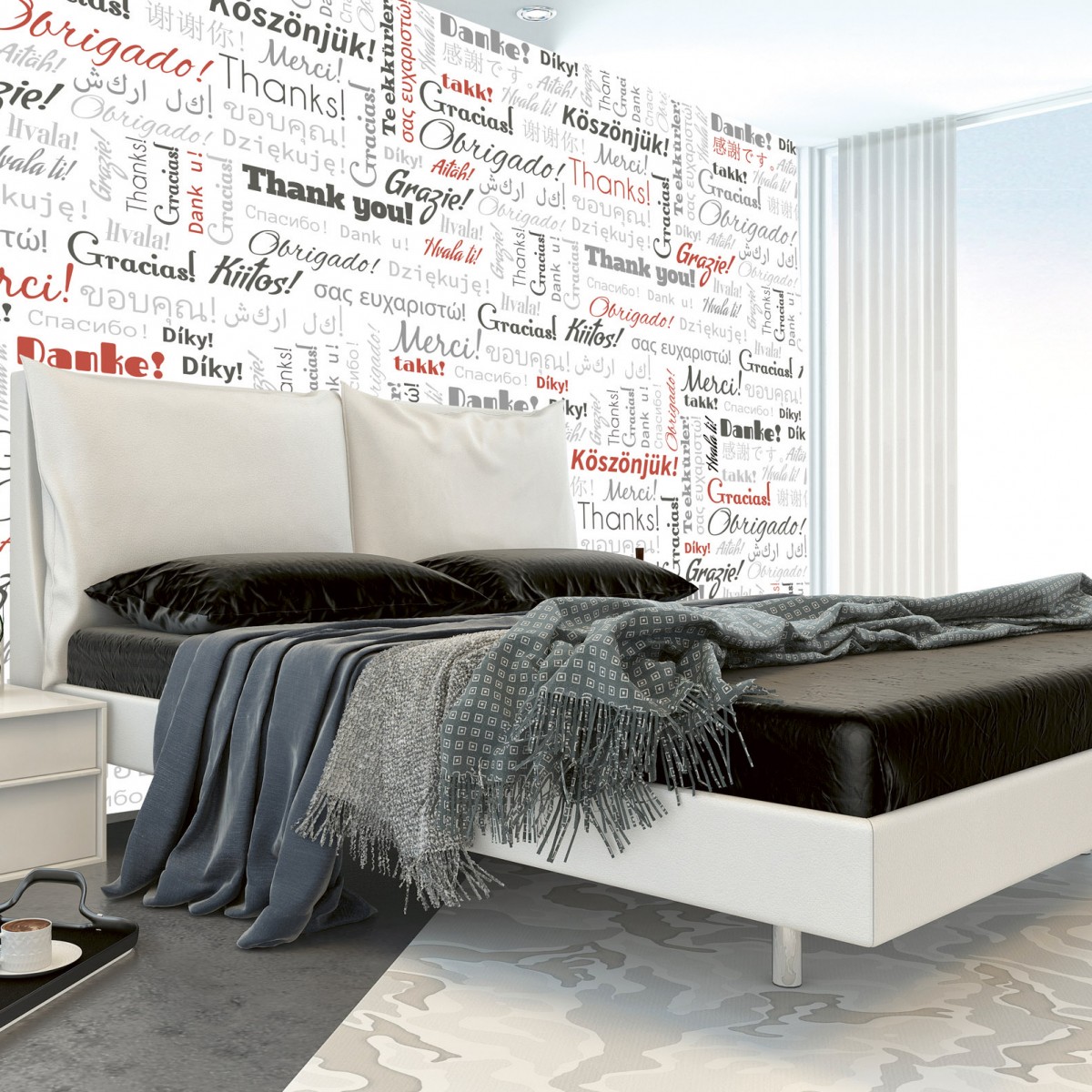 Foto tapet 3D Thank You, Dimex, 5 fâșii, 375 x 250cm