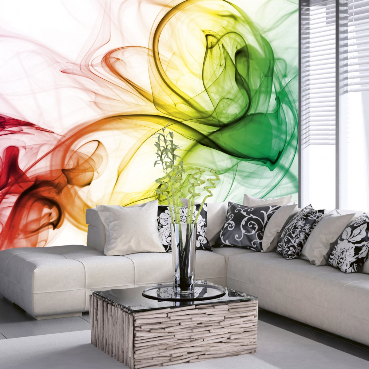 Foto tapet 3D Warm Smoke, Dimex, 5 fâșii, 375 x 250cm