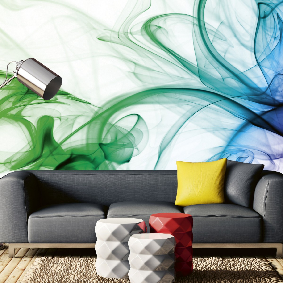 Foto tapet 3D Cold Smoke, Dimex, 5 fâșii, 375 x 250cm