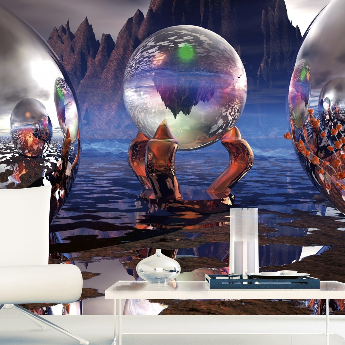 Foto tapet 3D Crystal Vision, Dimex, 5 fâșii, 375 x 250cm