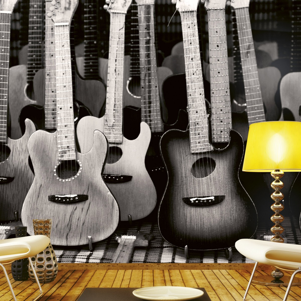 Foto tapet 3D Guitars Collection, Dimex, 5 fâșii, 375 x 250cm