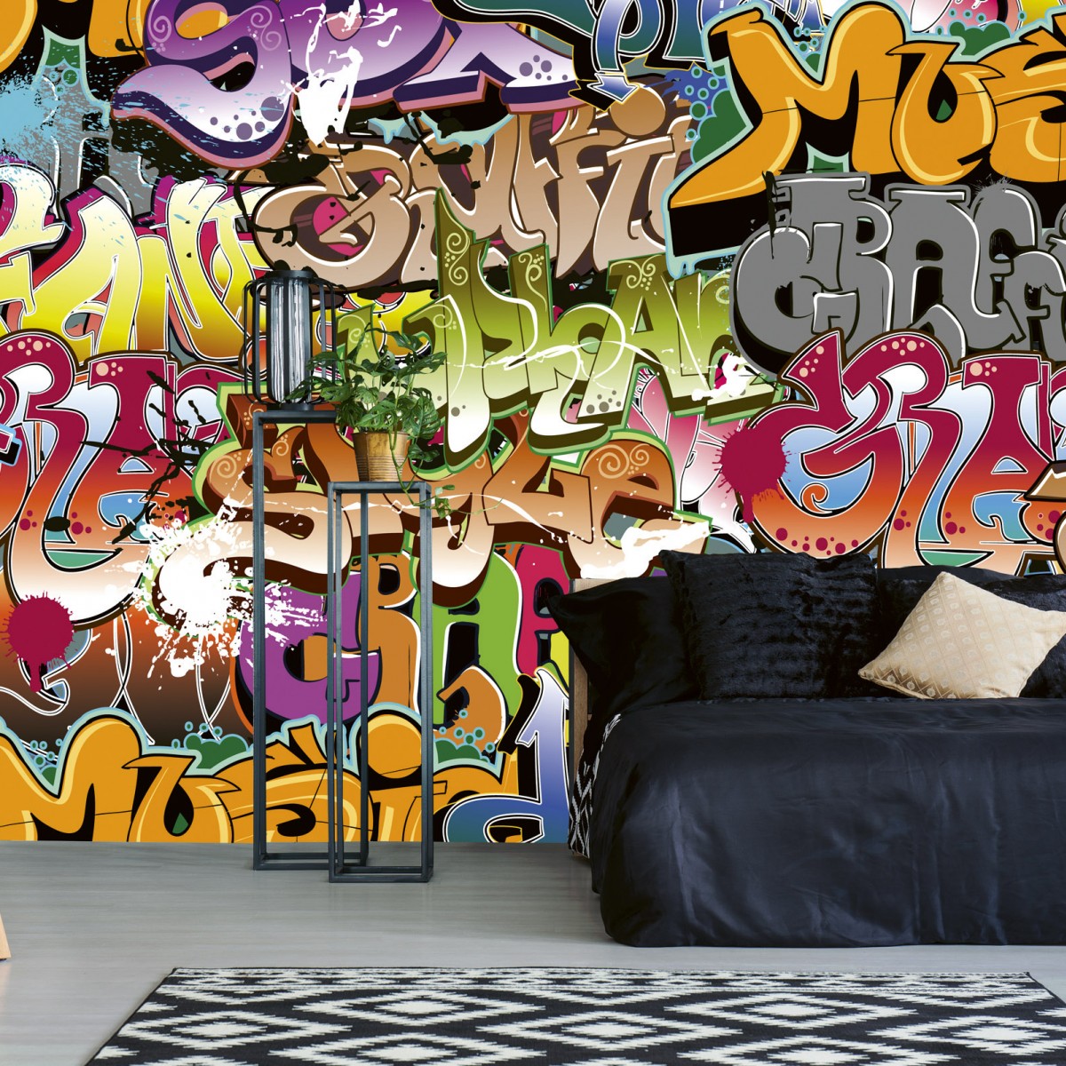 Foto tapet 3D Graffiti Art, Dimex, 5 fâșii, 375 x 250cm