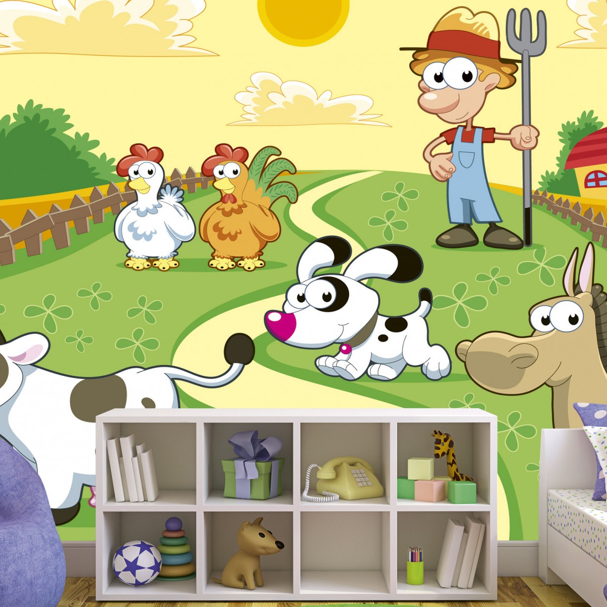 Foto tapet 3D Farm, Dimex, 5 fâșii, 375 x 250cm