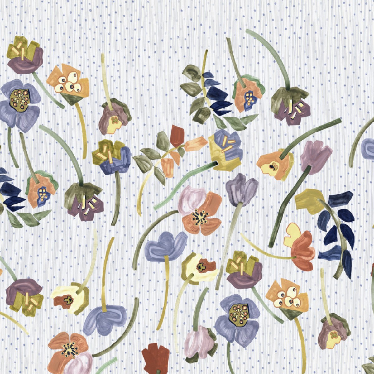 Fototapet Wildflowers, Variant A, personalizat, Glamora, Fototapet dormitor
