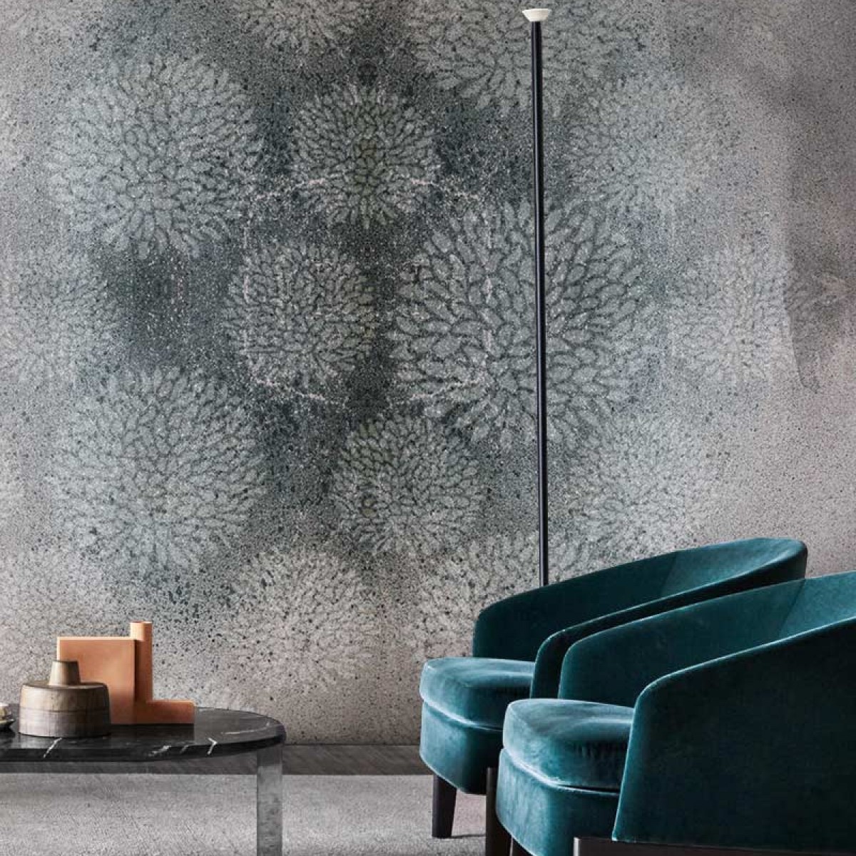 Fototapet contemporan Hypnotic personalizat, Idea Murale, Fototapet living, Fototapet