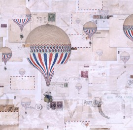 Fototapet contemporan Par Avion, personalizat, Idea Murale