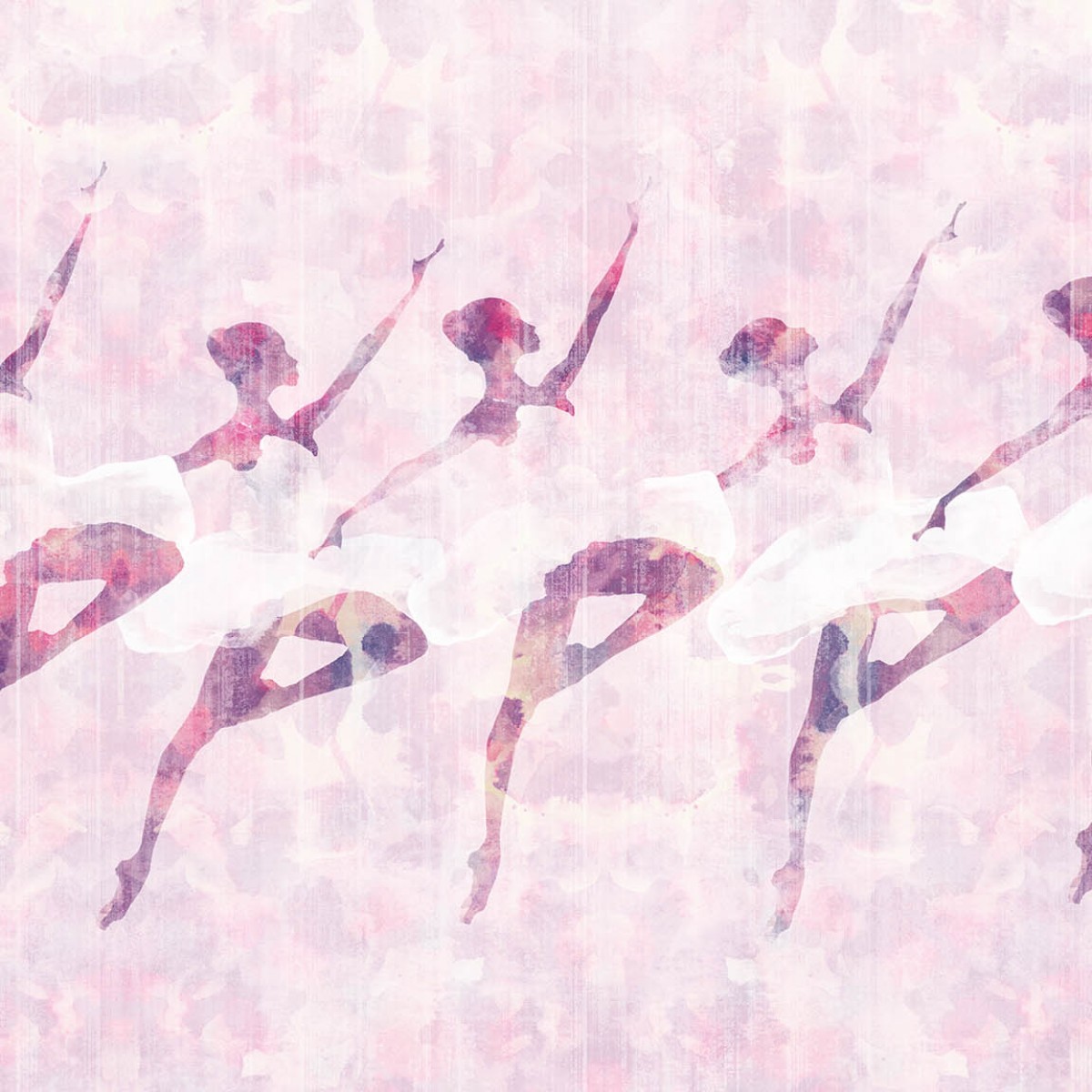 Fototapet contemporan Ballerine, personalizat, idea murale