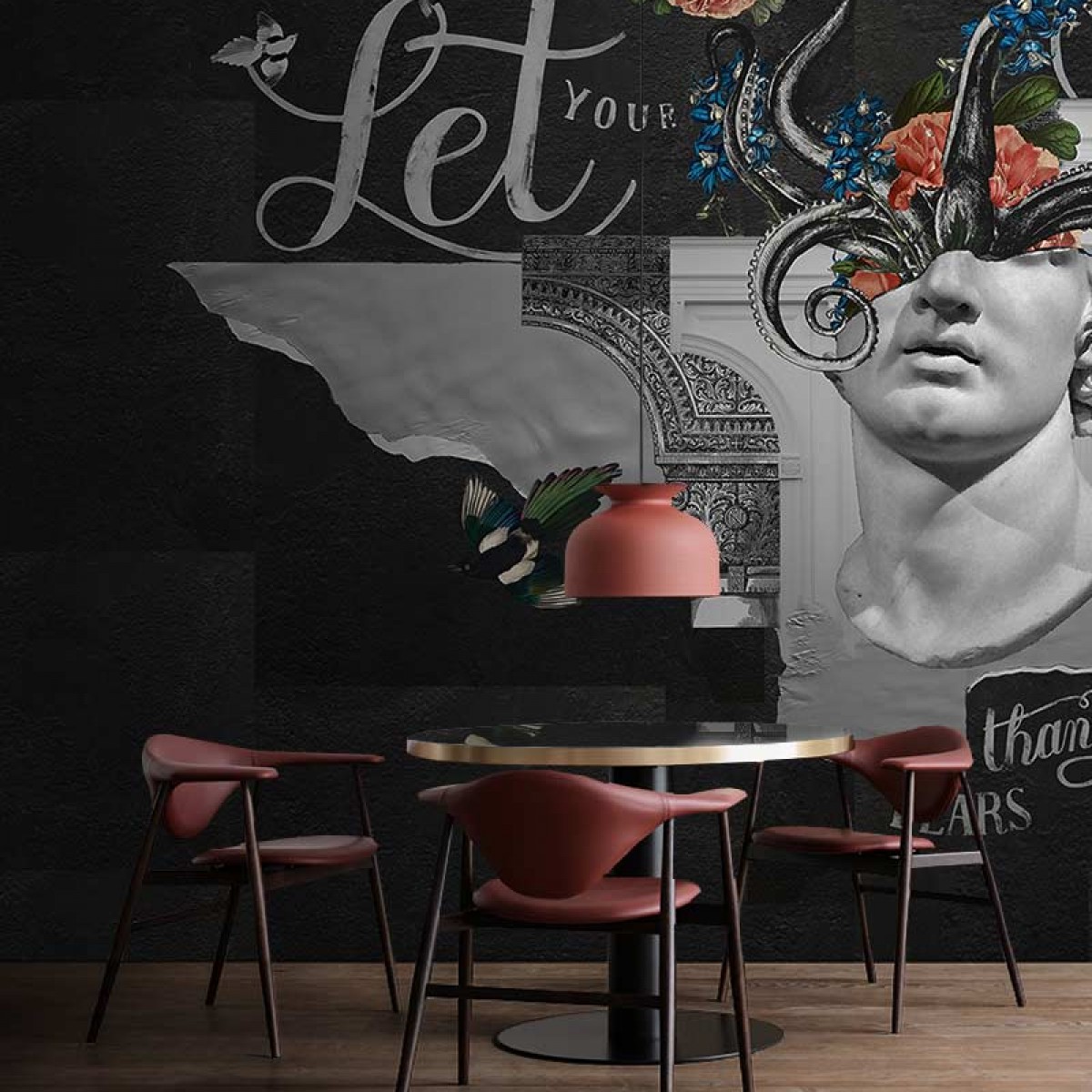 Fototapet contemporan Paradigm, personalizat, idea murale