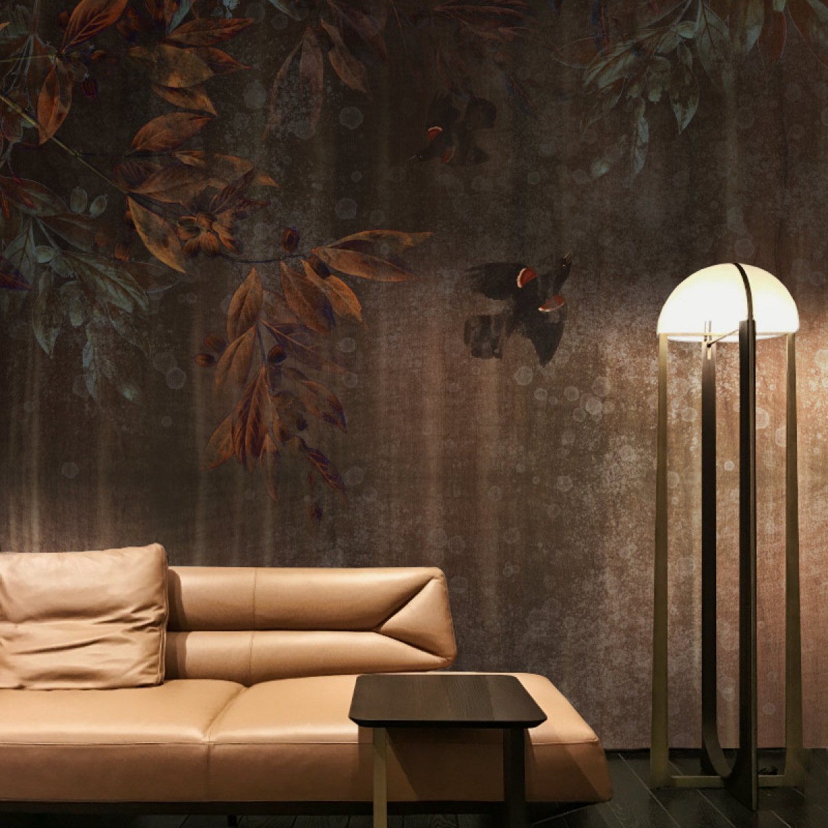Fototapet contemporan Elysian Nights, personalizat, idea murale