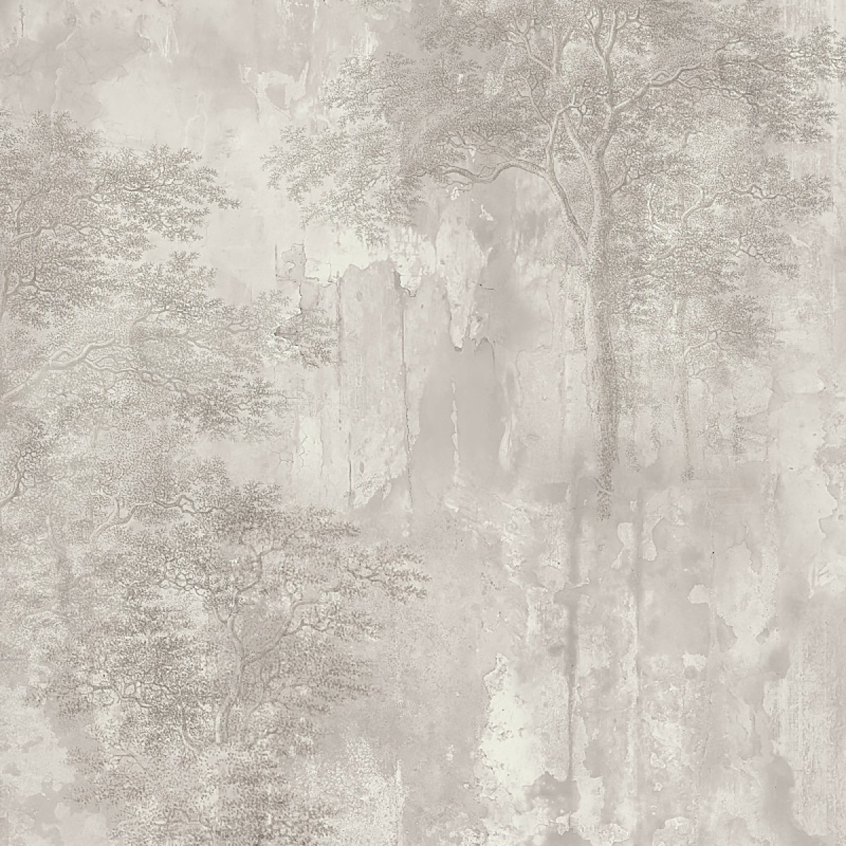 Fototapet contemporan Into the Woods, personalizat, idea murale