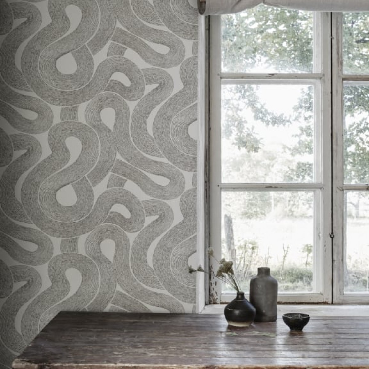 Tapet lavabil Zen Grey, Sandberg, 5.3mp / rola, Tapet hol
