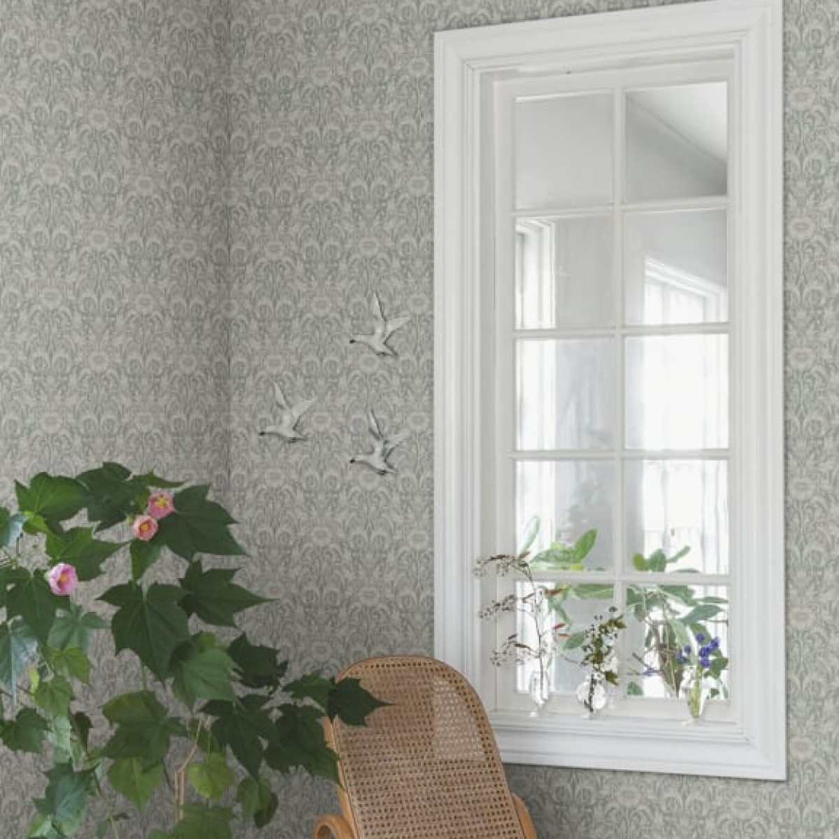 Tapet lavabil Emil Garden Green, Sandberg, 5.3mp / rola, Tapet living