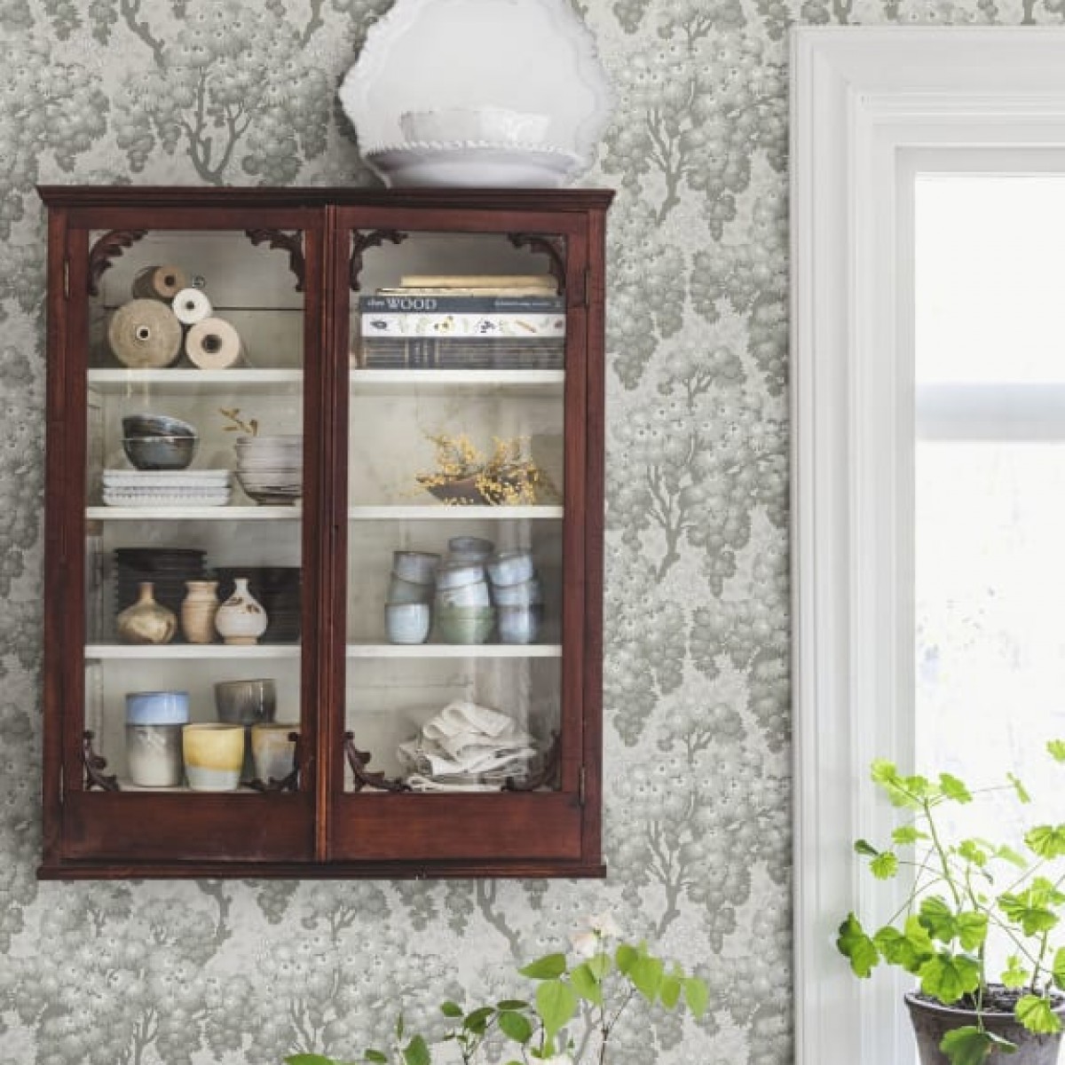 Tapet lavabil Ragnvi Spring Green, Sandberg, 5.3mp / rola, Tapet living