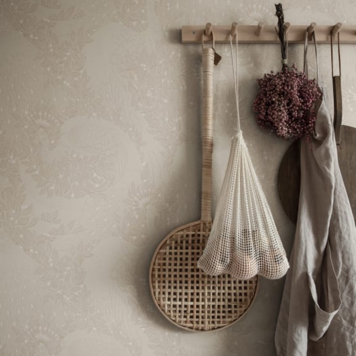 Tapet lavabil Evelina Blush, Sandberg, 5.3mp / rola, Tapet bucătărie